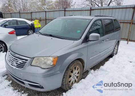 2014 Chrysler Town & Country Touring из США, поврежденный, VIN 2C4RC1BG0ER297878